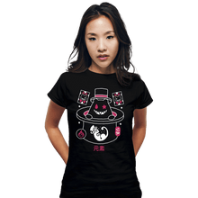 Load image into Gallery viewer, Secret_Shirts Fitted Shirts, Woman / Small / Black Magician Hat Monster
