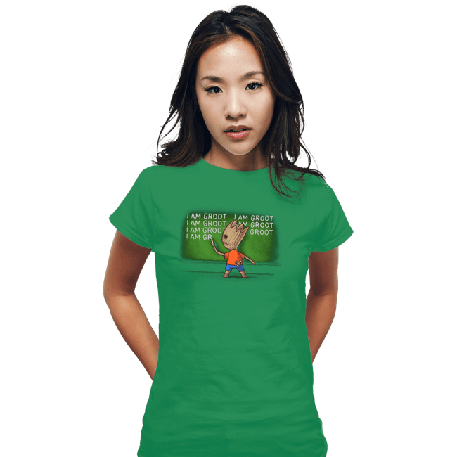 Shirts Fitted Shirts, Woman / Small / Irish Green Groot's Detention