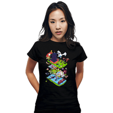 Load image into Gallery viewer, Shirts Fitted Shirts, Woman / Small / Black 2nd Gen
