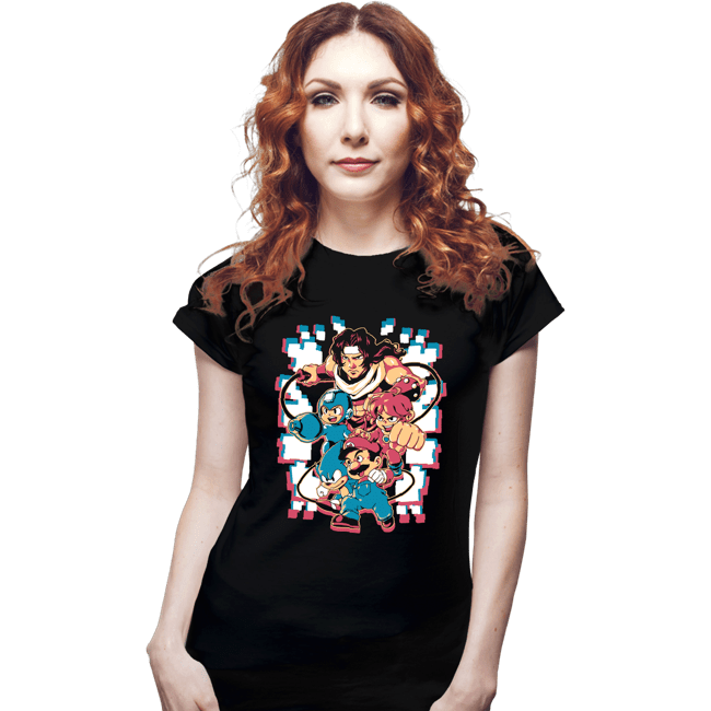 Shirts Fitted Shirts, Woman / Small / Black Hero Memories