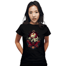 Load image into Gallery viewer, Shirts Fitted Shirts, Woman / Small / Black The Pumpkin King
