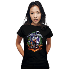 Load image into Gallery viewer, Shirts Fitted Shirts, Woman / Small / Black Frieza Crest
