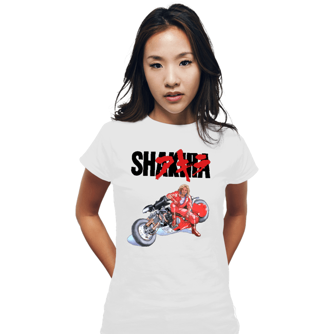 Daily_Deal_Shirts Fitted Shirts, Woman / Small / White Shakira