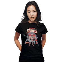 Load image into Gallery viewer, Shirts Fitted Shirts, Woman / Small / Black Nostalgic Heroes
