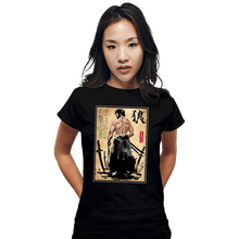Load image into Gallery viewer, Daily_Deal_Shirts Fitted Shirts, Woman / Small / Black Mutant Ronin
