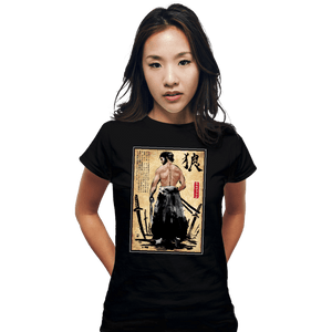 Daily_Deal_Shirts Fitted Shirts, Woman / Small / Black Mutant Ronin