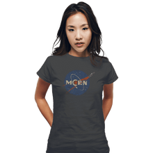 Load image into Gallery viewer, Shirts Fitted Shirts, Woman / Small / Charcoal Martian Navy
