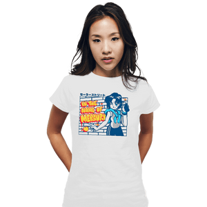 Shirts Fitted Shirts, Woman / Small / White Mercury Street