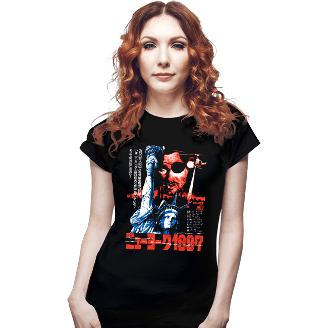 Daily_Deal_Shirts Fitted Shirts, Woman / Small / Black Escape From 1997