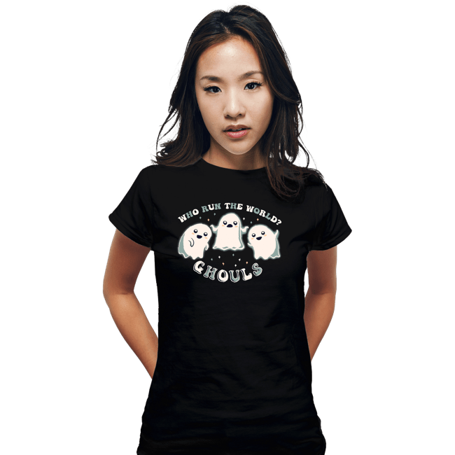 Secret_Shirts Fitted Shirts, Woman / Small / Black Ghouls