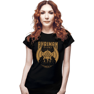 Shirts Fitted Shirts, Woman / Small / Black Ahriman