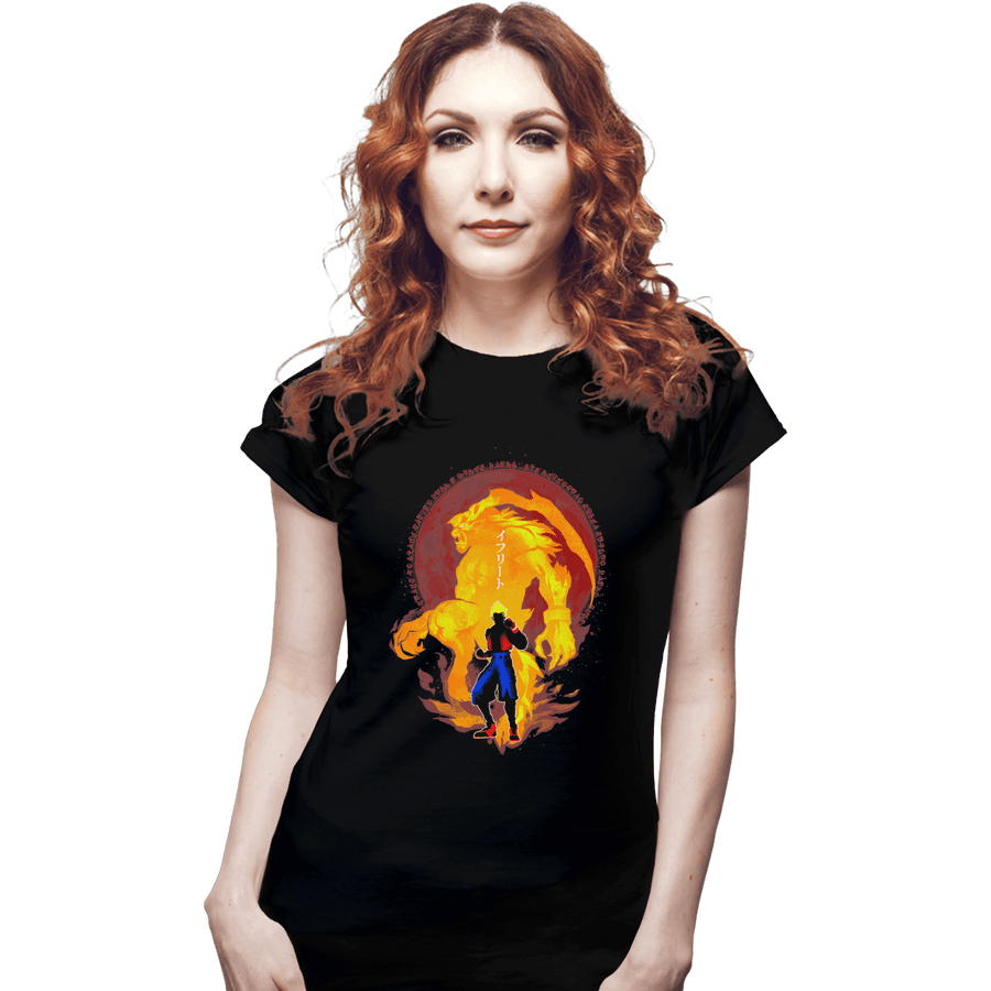 Shirts Fitted Shirts, Woman / Small / Black Hellfire