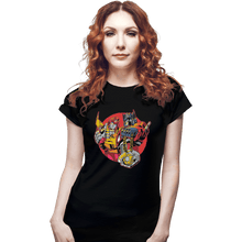 Load image into Gallery viewer, Shirts Fitted Shirts, Woman / Small / Black Run The Matrix

