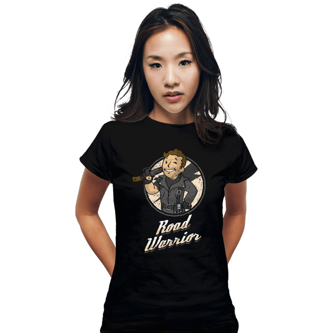 Shirts Fitted Shirts, Woman / Small / Black Road Warrior