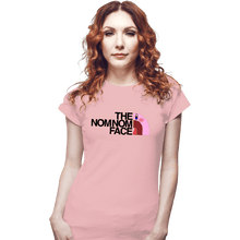 Load image into Gallery viewer, Secret_Shirts Fitted Shirts, Woman / Small / Azalea The Nom Nom Face
