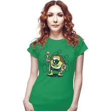 Load image into Gallery viewer, Shirts Fitted Shirts, Woman / Small / Irish Green Mike Lebowski
