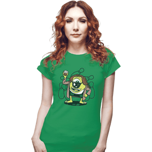 Shirts Fitted Shirts, Woman / Small / Irish Green Mike Lebowski