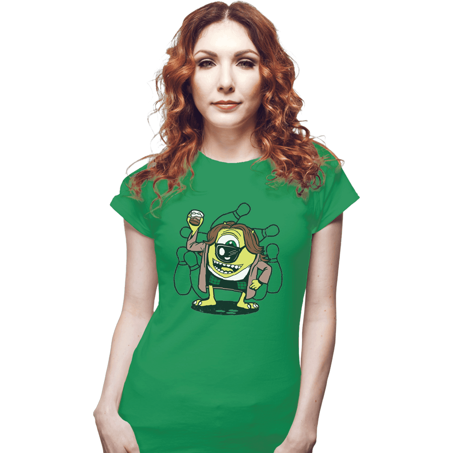 Shirts Fitted Shirts, Woman / Small / Irish Green Mike Lebowski