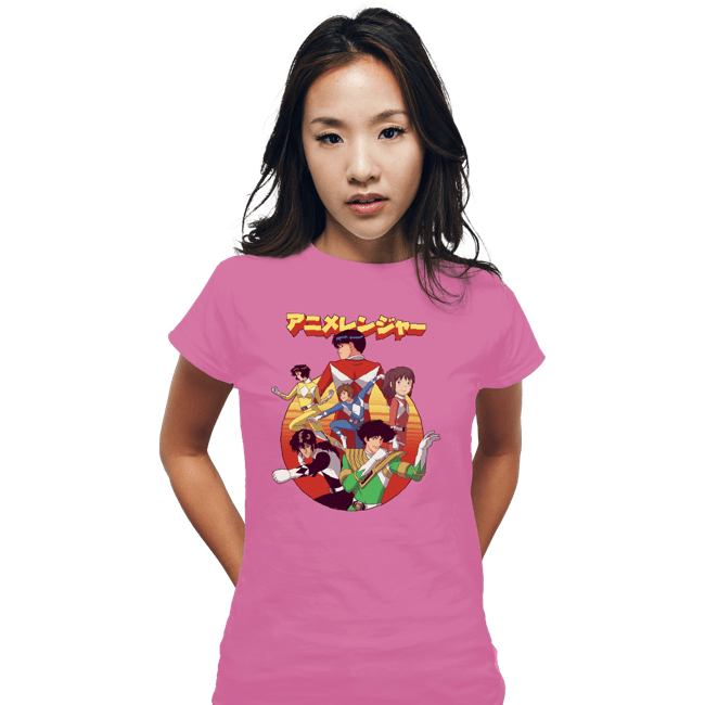 Secret_Shirts Fitted Shirts, Woman / Small / Azalea Anime Rangers