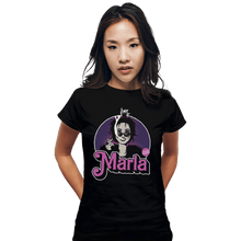 Load image into Gallery viewer, Shirts Fitted Shirts, Woman / Small / Black Marla Doll
