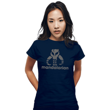 Load image into Gallery viewer, Shirts Fitted Shirts, Woman / Small / Navy Mando Athletics
