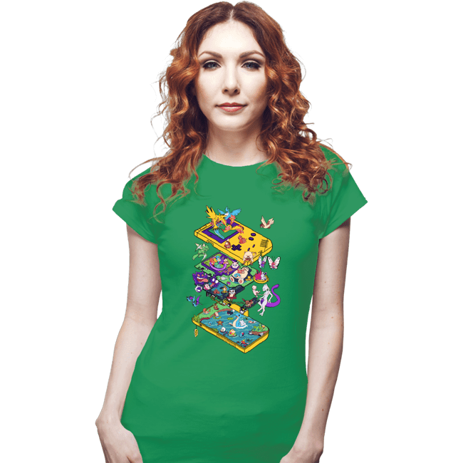 Daily_Deal_Shirts Fitted Shirts, Woman / Small / Irish Green 4th Gen Classic