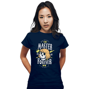 Shirts Fitted Shirts, Woman / Small / Navy He-Man Forever