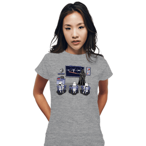 Last_Chance_Shirts Fitted Shirts, Woman / Small / Sports Grey Math Wars