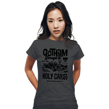 Load image into Gallery viewer, Daily_Deal_Shirts Fitted Shirts, Woman / Small / Charcoal Gotham Garage LTD
