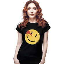 Load image into Gallery viewer, Shirts Fitted Shirts, Woman / Small / Black Bloody Smile

