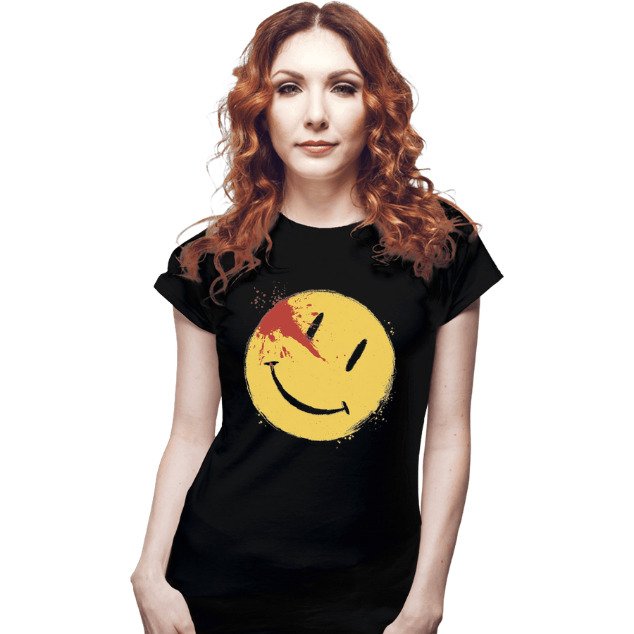 Shirts Fitted Shirts, Woman / Small / Black Bloody Smile