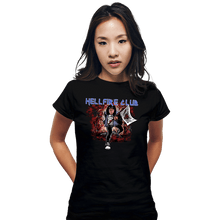 Load image into Gallery viewer, Secret_Shirts Fitted Shirts, Woman / Small / Black Hellfire Metal
