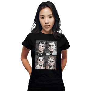 Shirts Fitted Shirts, Woman / Small / Black Ex Prez