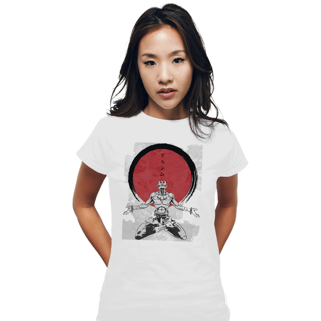 Shirts Fitted Shirts, Woman / Small / White Dhalsim Zen