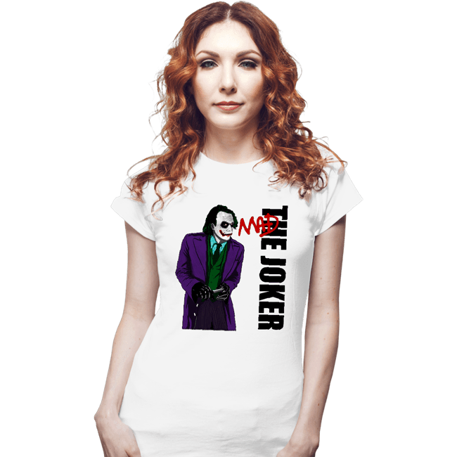 Shirts Fitted Shirts, Woman / Small / White Mad