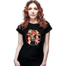 Load image into Gallery viewer, Shirts Fitted Shirts, Woman / Small / Black Nes-Chan
