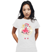 Load image into Gallery viewer, Shirts Fitted Shirts, Woman / Small / White Sakura
