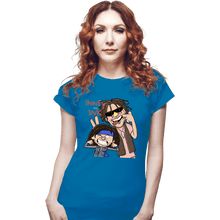 Load image into Gallery viewer, Shirts Fitted Shirts, Woman / Small / Sapphire Stoney And Link
