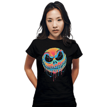 Load image into Gallery viewer, Shirts Fitted Shirts, Woman / Small / Black A Colorful Nightmare
