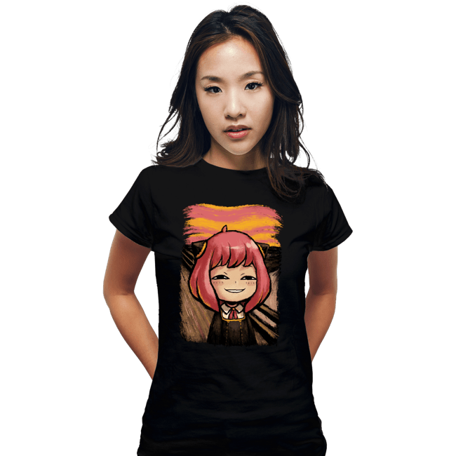 Secret_Shirts Fitted Shirts, Woman / Small / Black Anya Hehe