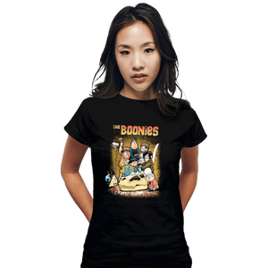 Secret_Shirts Fitted Shirts, Woman / Small / Black The Boonies
