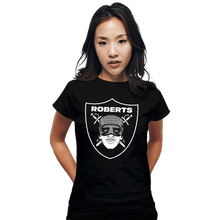 Load image into Gallery viewer, Shirts Fitted Shirts, Woman / Small / Black Roberts

