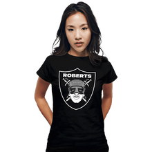 Load image into Gallery viewer, Shirts Fitted Shirts, Woman / Small / Black Roberts
