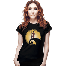 Load image into Gallery viewer, Shirts Fitted Shirts, Woman / Small / Black Quidditch Before Christmas
