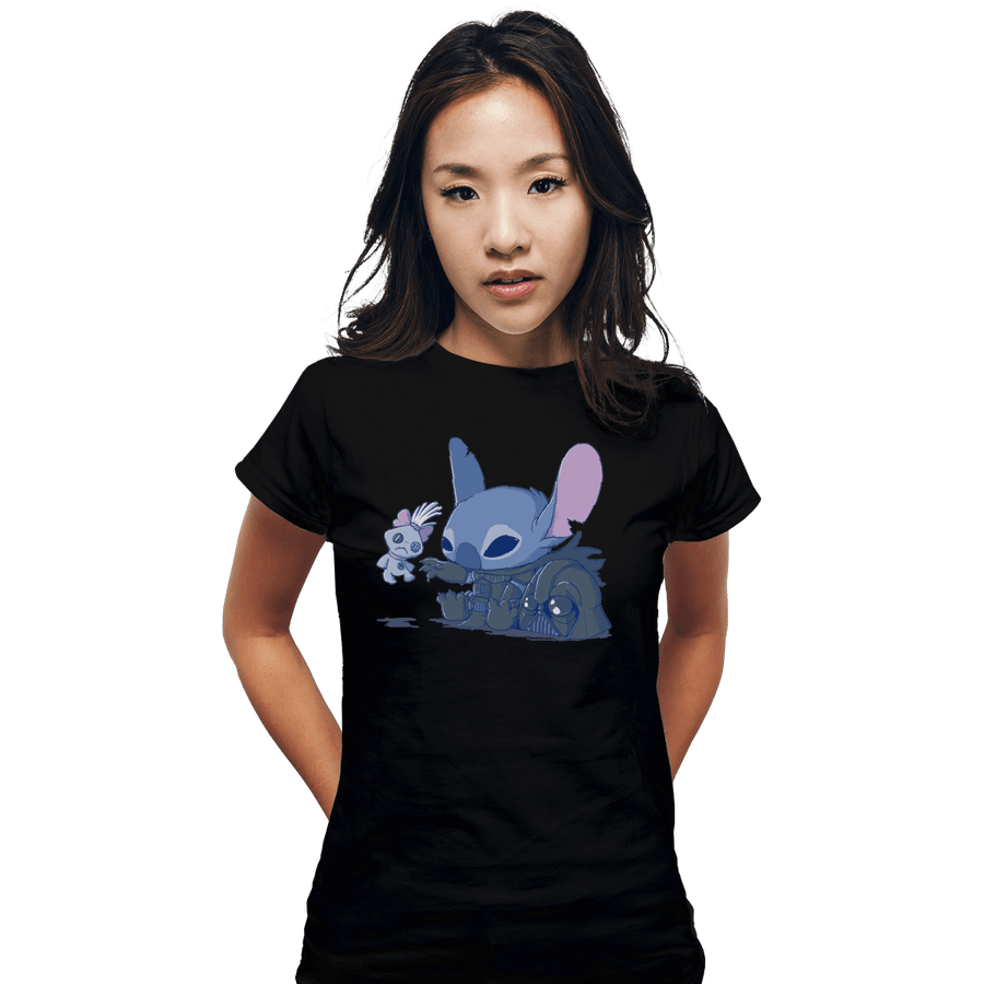 Secret_Shirts Fitted Shirts, Woman / Small / Black Darth Stitch Secret Sale