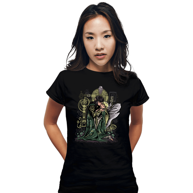 Secret_Shirts Fitted Shirts, Woman / Small / Black The Dark Kiss