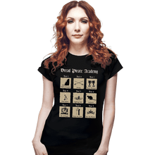 Load image into Gallery viewer, Secret_Shirts Fitted Shirts, Woman / Small / Black The Dread Pirate Academy
