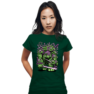 Daily_Deal_Shirts Fitted Shirts, Woman / Small / Irish Green NYC Ronin