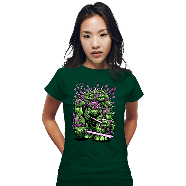 Daily_Deal_Shirts Fitted Shirts, Woman / Small / Irish Green NYC Ronin