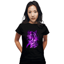 Load image into Gallery viewer, Shirts Fitted Shirts, Woman / Small / Black Merlin

